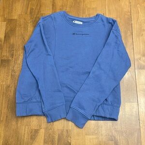 Blue champion crewneck active wear size XL